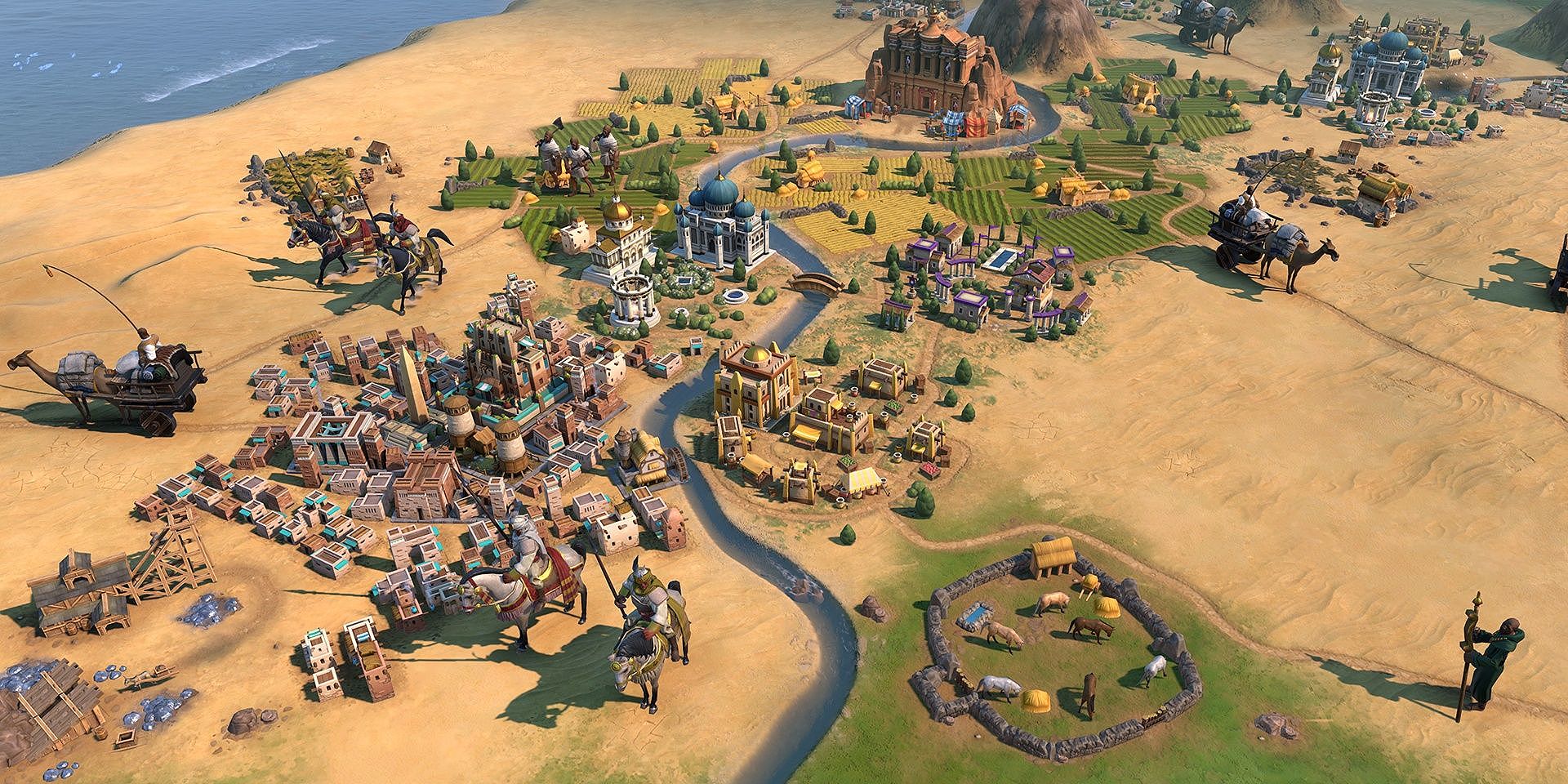 Địa hình trong Civilization VI