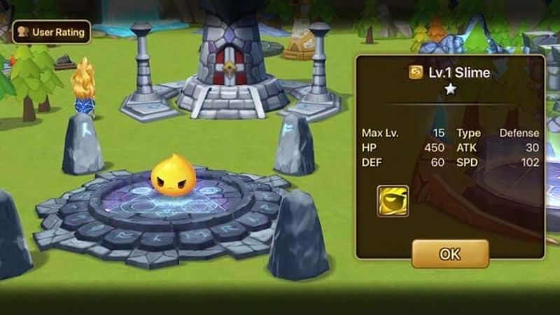 Nâng cấp quái thú trong Summoners War