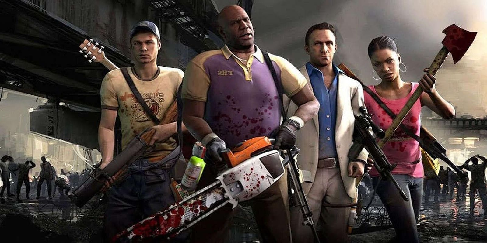 Nhân vật Left 4 Dead 2: Nick, Ellis, Rochelle, Coach